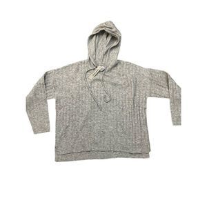 Sweet Romeo Women’s Grey Pullover Hoodie Size Large